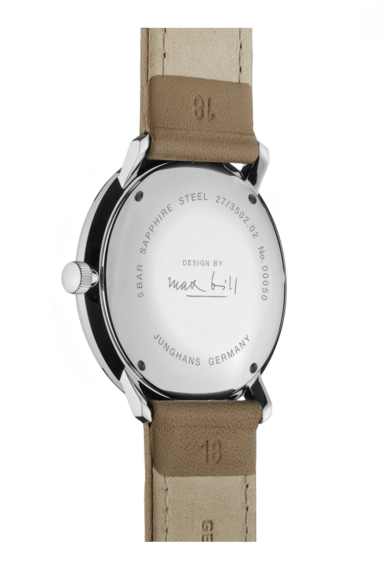 Junghans Max Bill Automatic 38mm Matt Silver Dial Men's Watch 27/3502.02