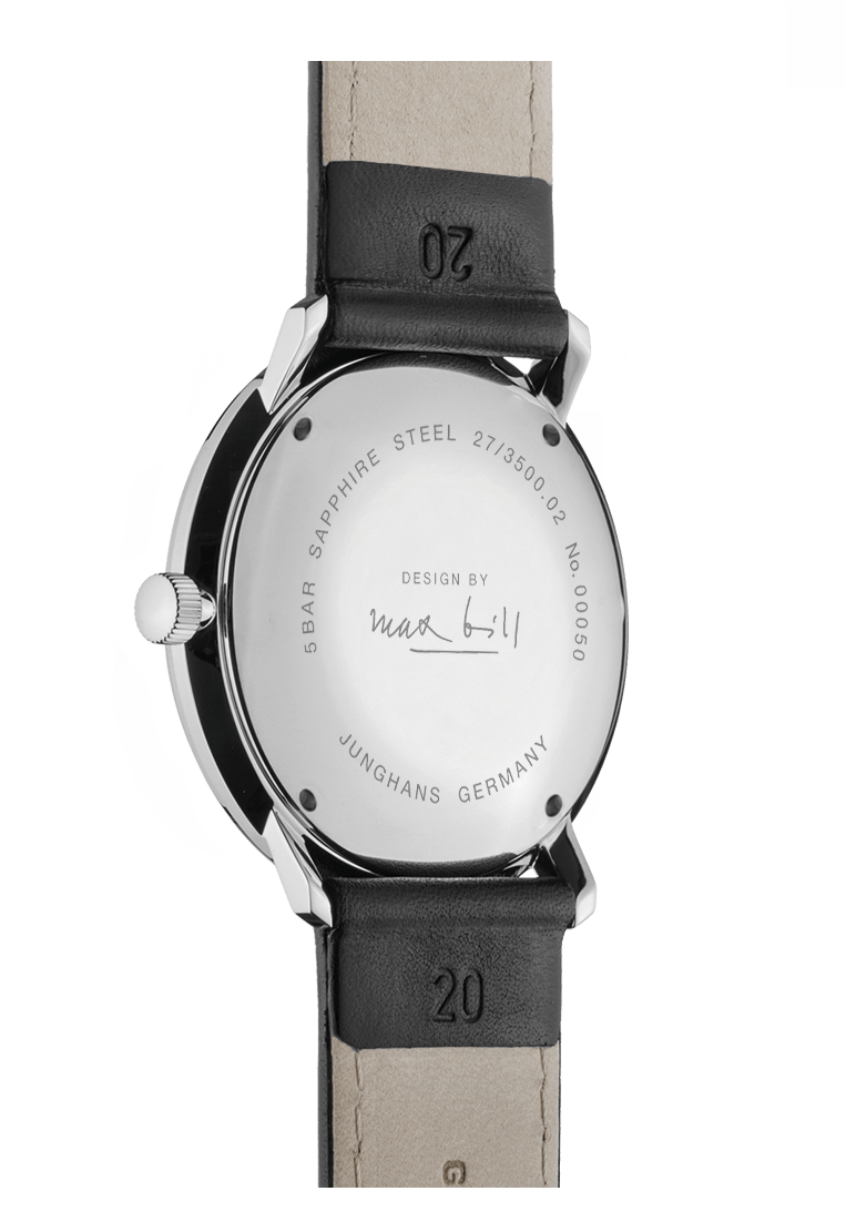 Junghans Max Bill Automatic 38mm Matt Silver Dial Men's Watch 27/3500.02