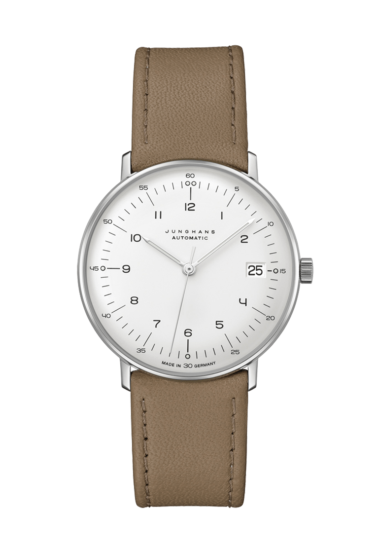 Junghans Max Bill Kleine Automatic 34mm Matt Silver Dial Women's Watch 27/4107.02