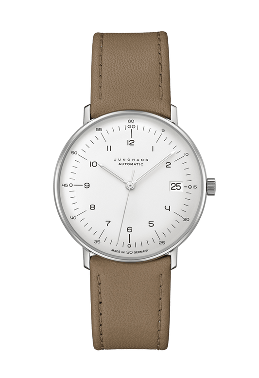 Junghans Max Bill Kleine Automatic 34mm Matt Silver Dial Women's Watch 27/4107.02