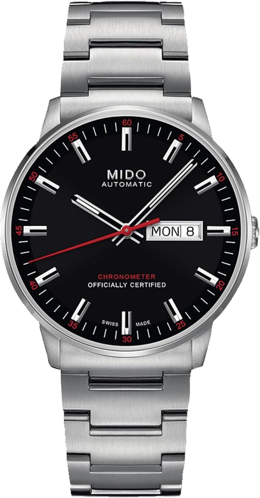 Mido Commander Chronometer 40mm Black Dial Men's Watch M0214311105100