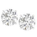 1.00 Carat Lab Grown Diamond Round Stud Earrings