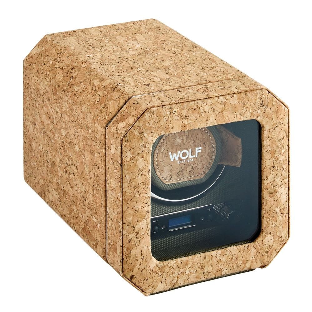 WOLF Cortica Single Watch Winder II Cork 668162