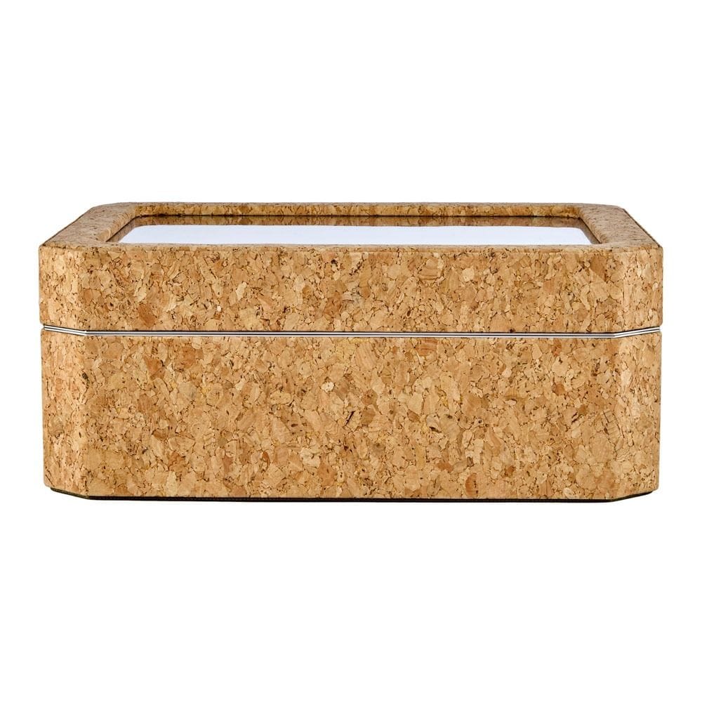 WOLF Cortica 8 Piece Watch Box Cork 668561