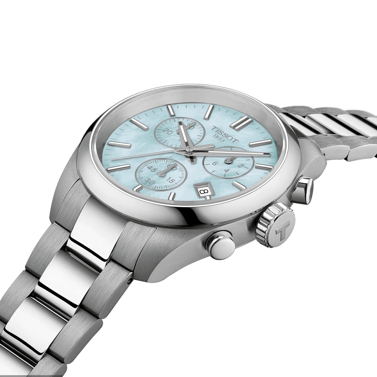 Tissot PR 100 36mm Blue Mother of Pearl Dial Women's Watch T1502171113100