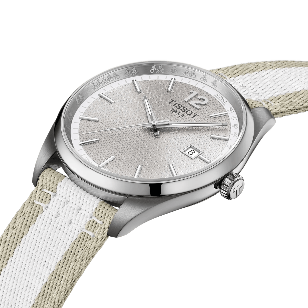 Tissot PR 100 Cycling 40mm Grey Dial Men's Watch T1504101703700