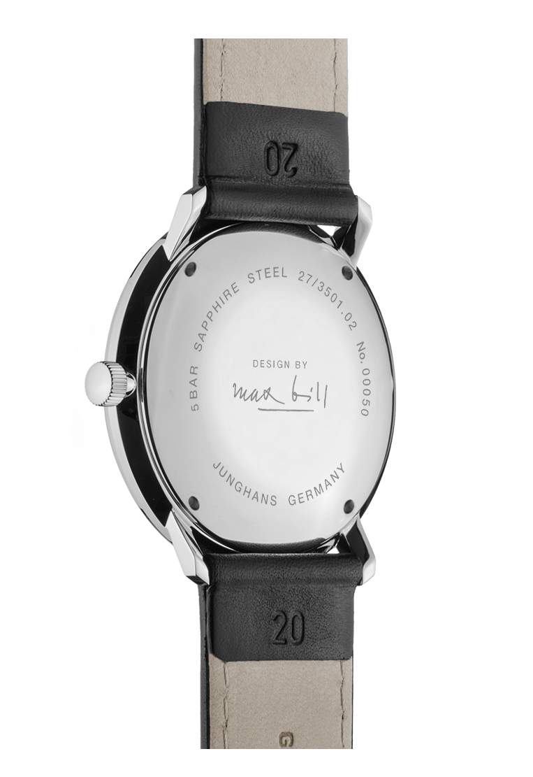 Junghans Max Bill Automatic 38mm Matt Silver Dial Men's Watch 27/3501.02