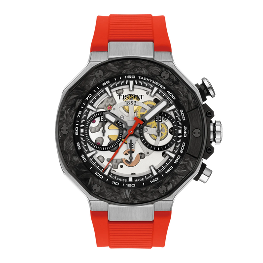 Tissot T-Race MotoGP 2026 45mm Transparent Dial Men's Watch T1414622705100