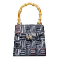 WOLF Evie Small Bag Eclectic Weave Black 735201