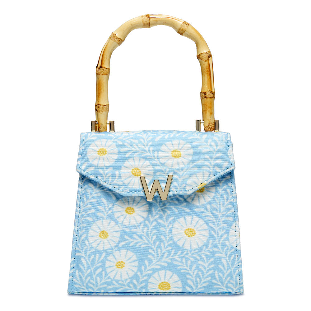 WOLF Evie Small Bag Sky Daisy Blue 735271