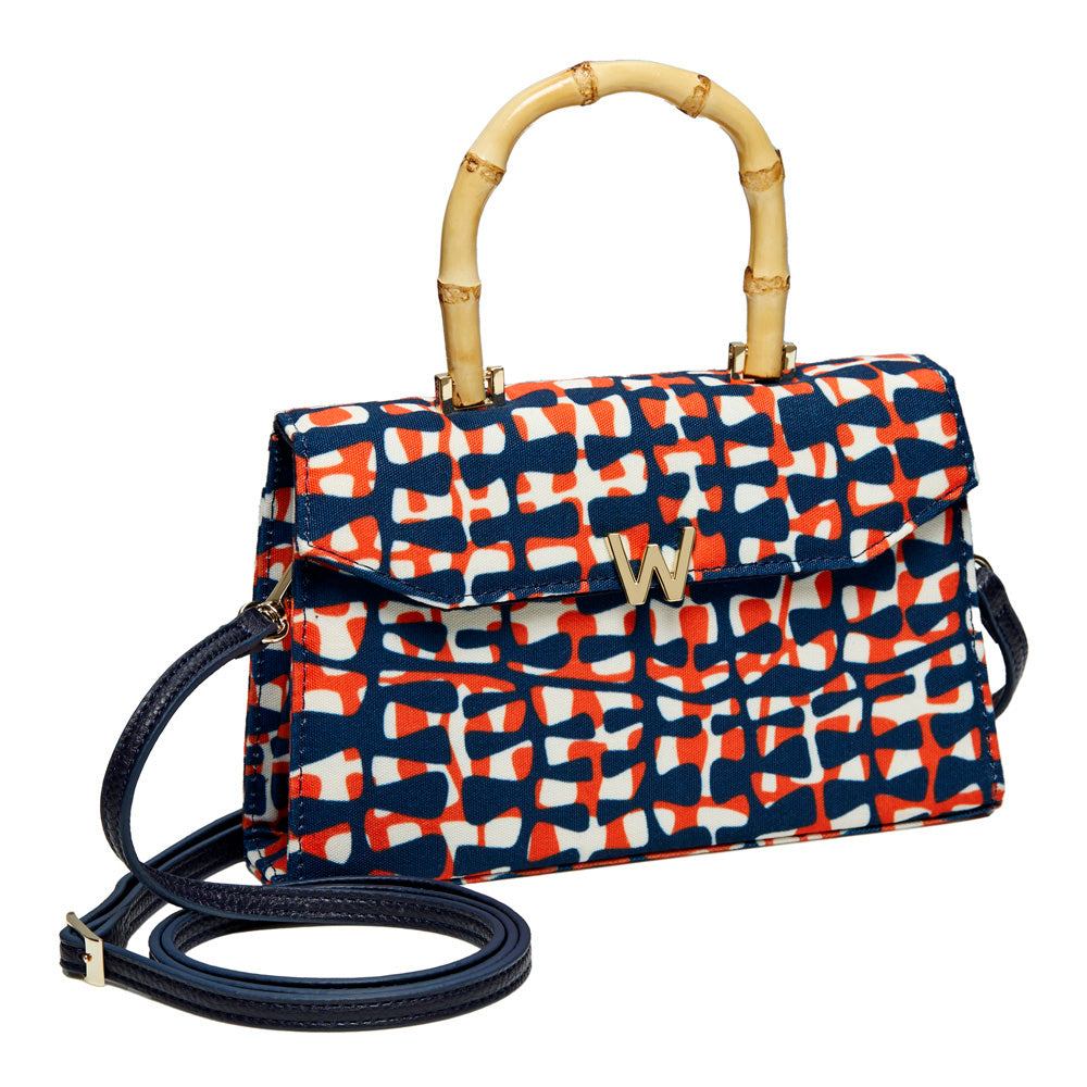 WOLF Evie Large Bag Funky Town Navy 735317