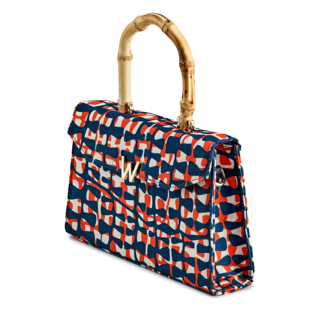 WOLF Evie Large Bag Funky Town Navy 735317