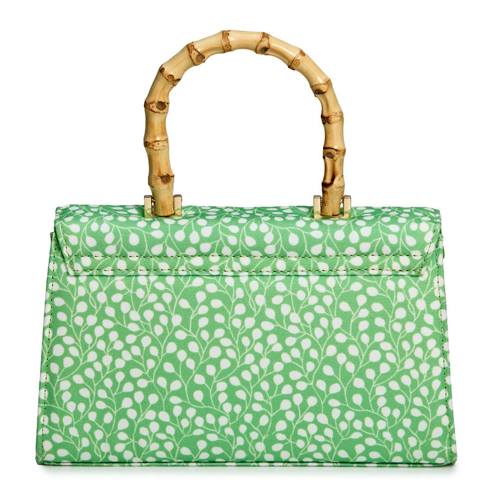 WOLF Evie Large Bag Green Leaves 735341
