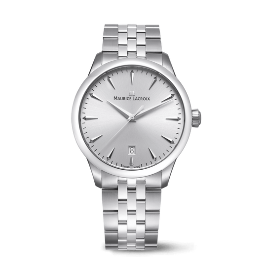 Maurice Lacroix 1975 Quartz 39mm Silver Dial Men's Watch 751007-SS002-130-1