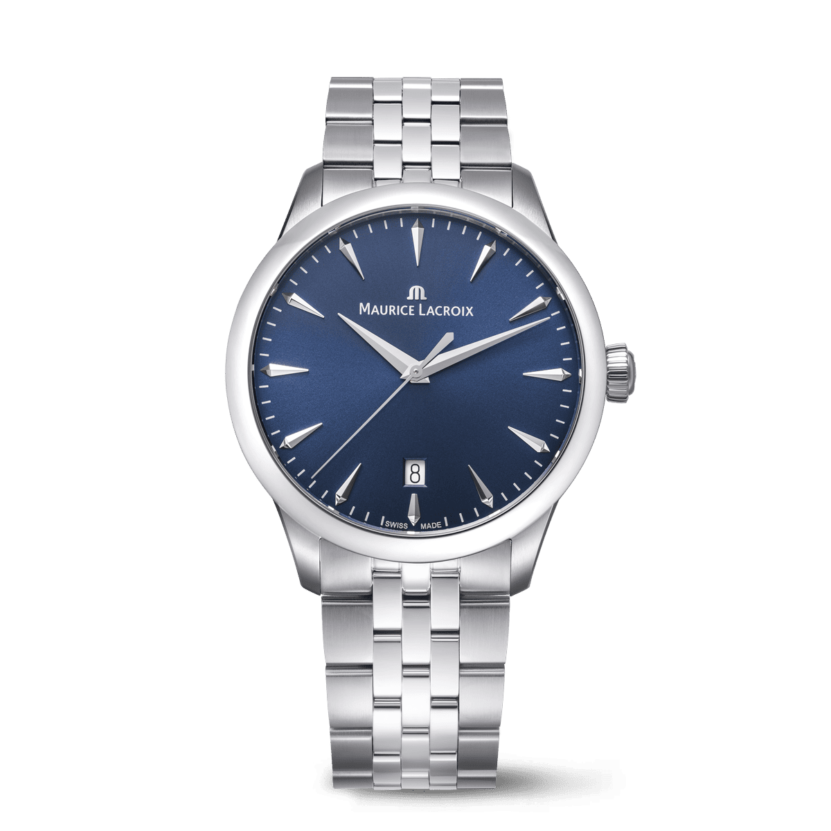 Maurice Lacroix 1975 Quartz 39mm Blue Dial Men's Watch 751007