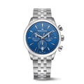 Maurice Lacroix 1975 Quartz Chronograph 40mm Blue Dial Men's Watch 751038-SS002-430-1