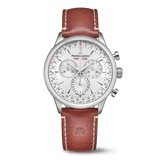 Maurice Lacroix 1975 Quartz Chronograph Day Date Limited Edition 40mm Silver Dial Men's Watch 751138-SS001-130-3