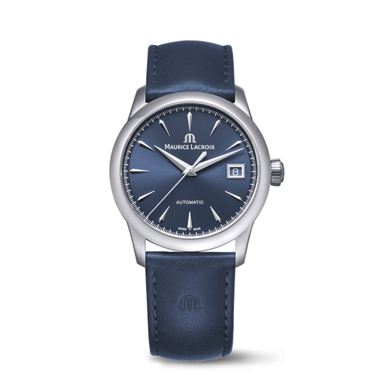 Maurice Lacroix 1975 Automatic 36mm Blue Dial Men's Watch 756007-SS001-430-4