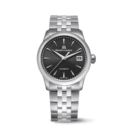 Maurice Lacroix 1975 Automatic 36mm Black Dial Men's Watch 756007-SS002-330-1