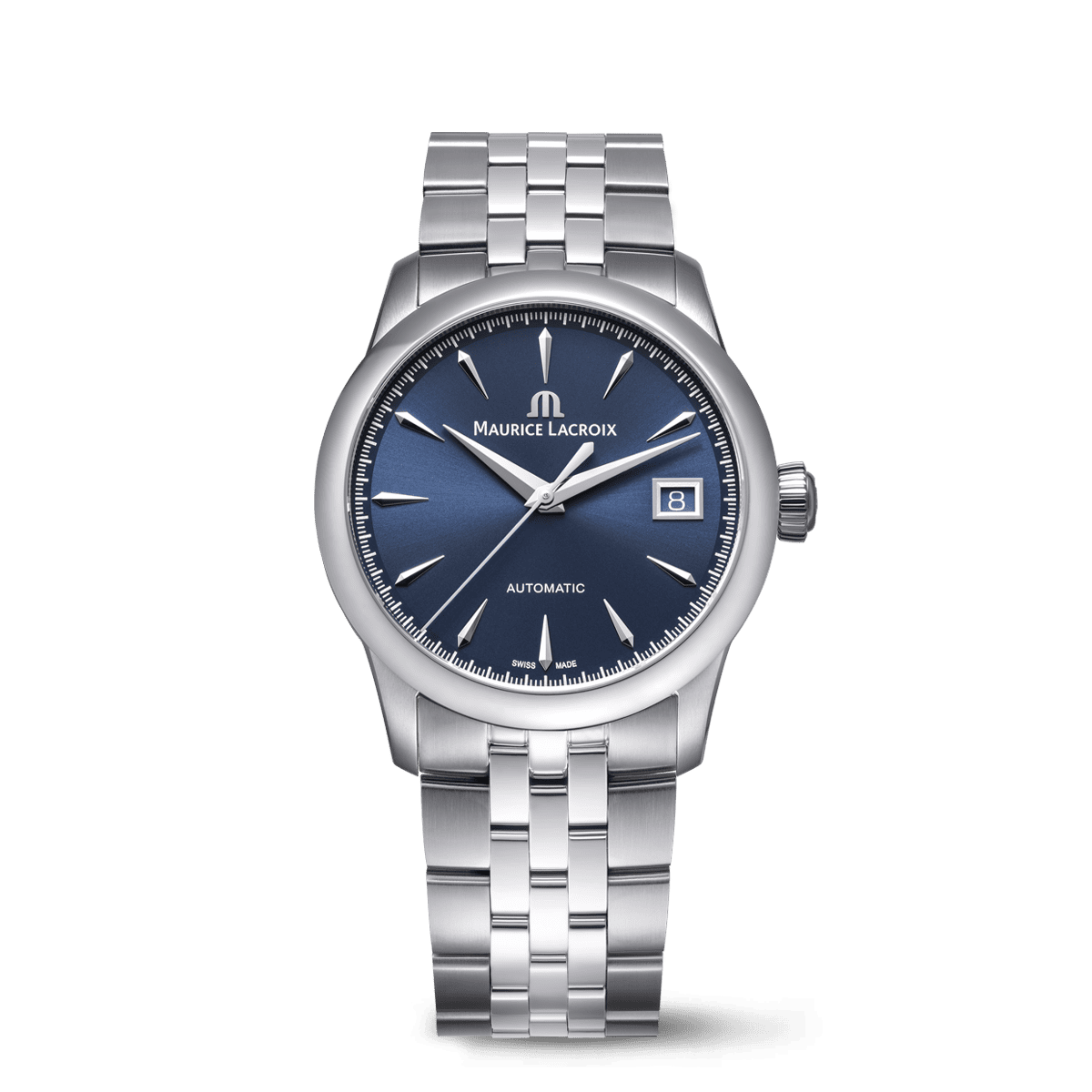 Maurice Lacroix 1975 Automatic 36mm Blue Dial Men's Watch 756007-SS002-430-1