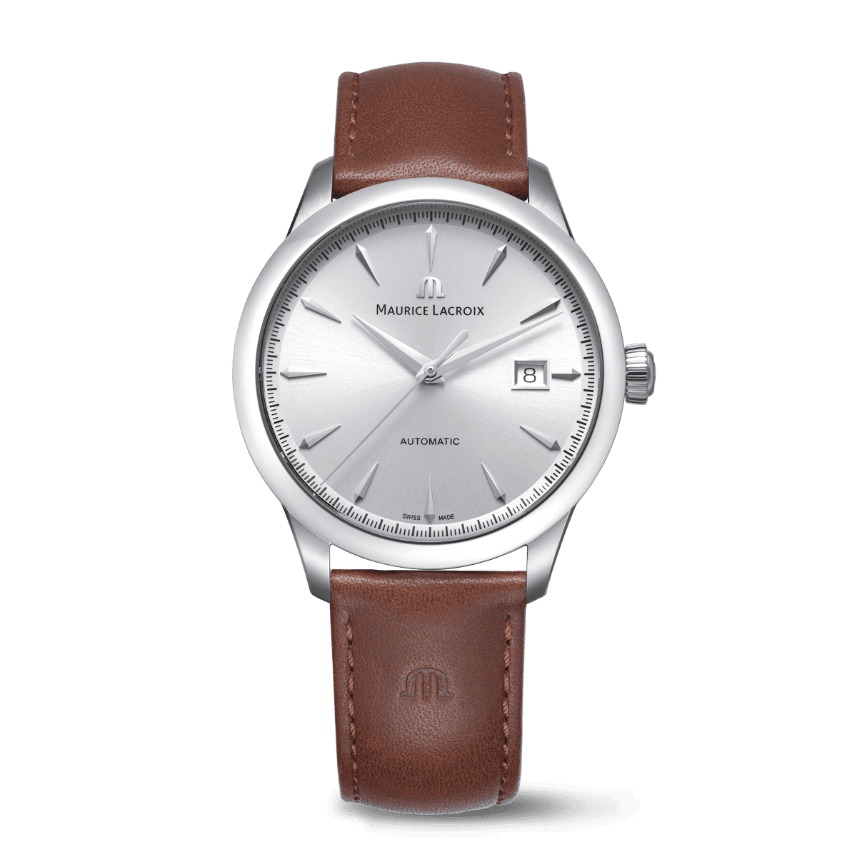 Maurice Lacroix 1975 Automatic 40mm Silver Dial Men's Watch 756008-SS001-130-3