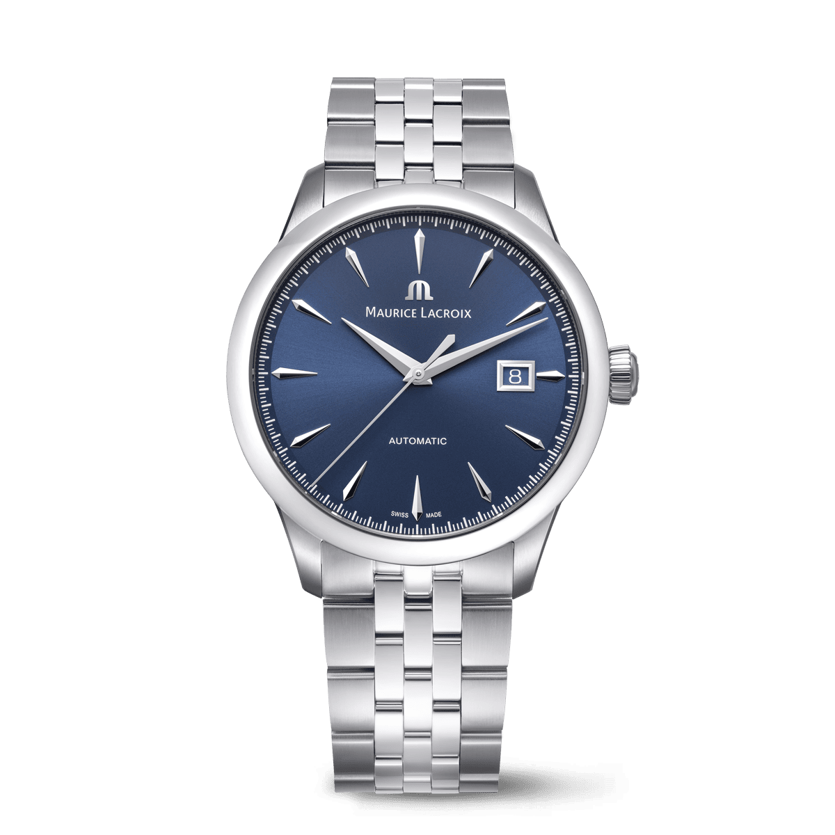 Maurice Lacroix 1975 Automatic 40mm Blue Dial Men's Watch 756008-SS002-430-1