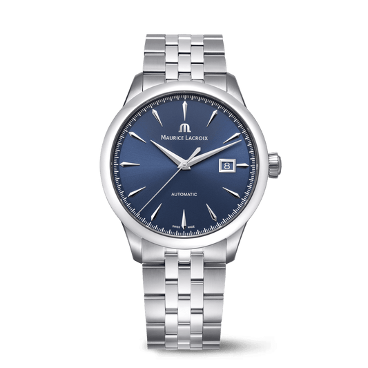 Maurice Lacroix 1975 Automatic 40mm Blue Dial Men's Watch 756008-SS002-430-1