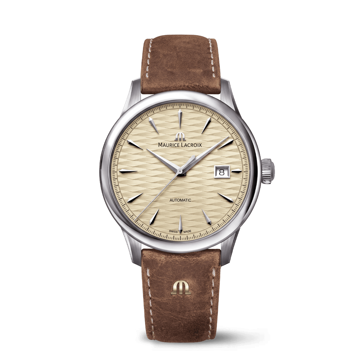 Maurice Lacroix 1975 Automatic 40mm Beige Dial Men's Watch 756108-S1S12-730-7