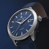 Maurice Lacroix 1975 Automatic Vagues Du Jura 40mm Blue Dial Men's Watch 756108-SS001-430-4