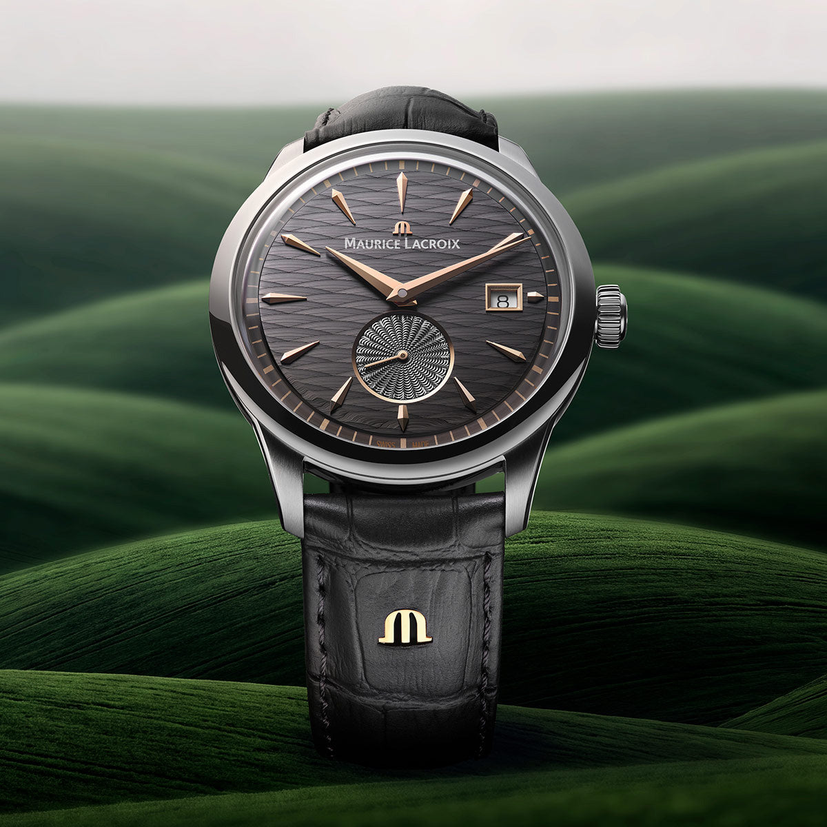 Maurice Lacroix 1975 Legacy 39mm Grey Dial Men's Watch 756207-SS001-330-2