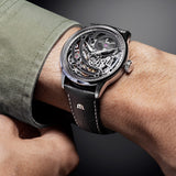 Maurice Lacroix 1975 Master Skeleton 43mm Silver Dial Men's Watch 758108-SS001-090-2