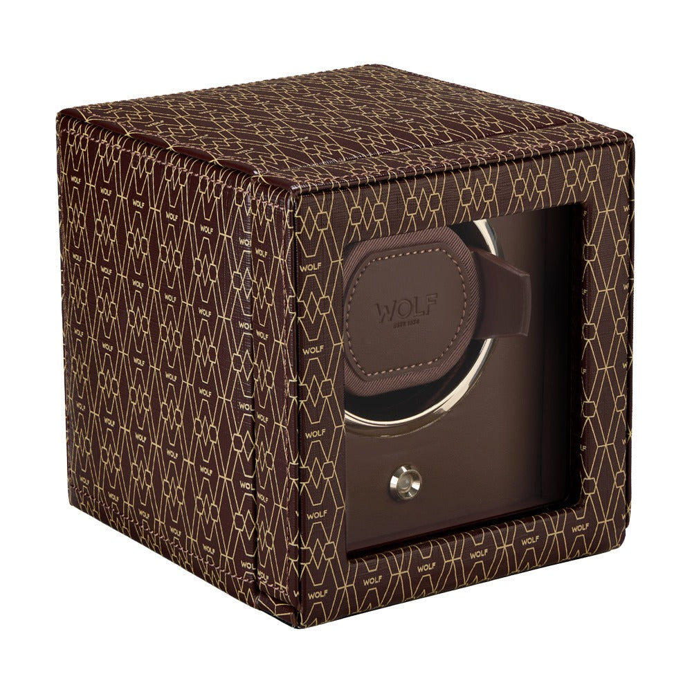 WOLF Signature Single Watch Winder Brown 770133