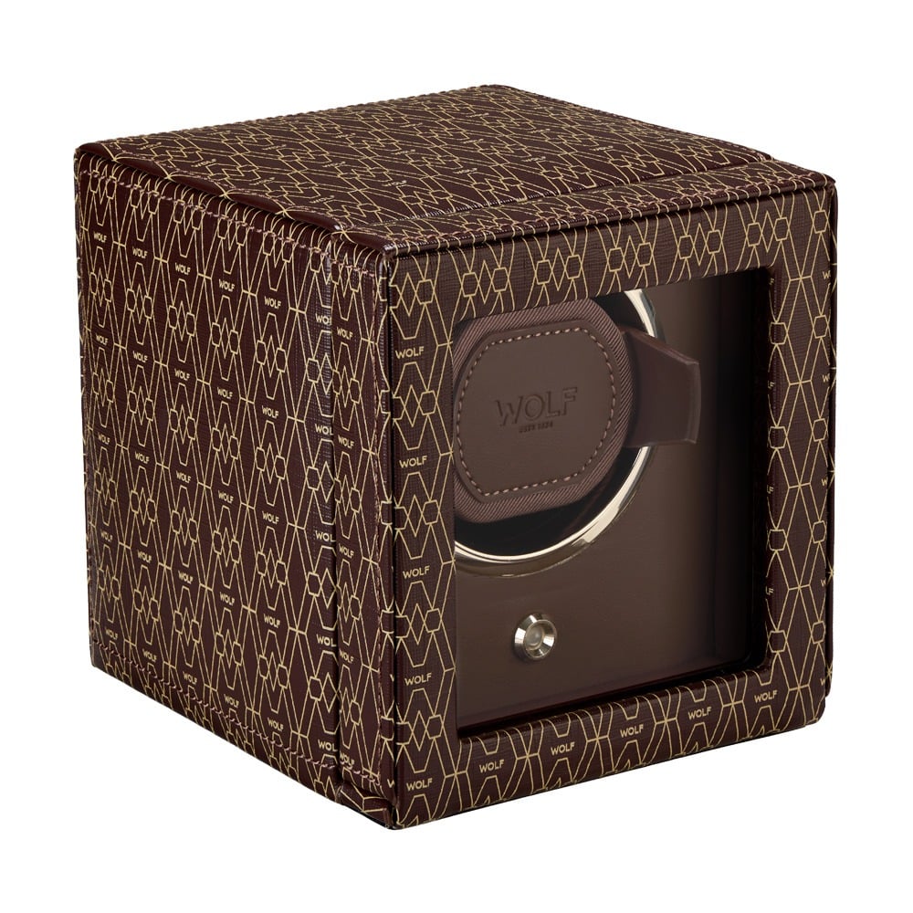 WOLF Signature Single Watch Winder Brown 770133