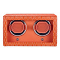WOLF Signature Double Watch Winder Orange 770239
