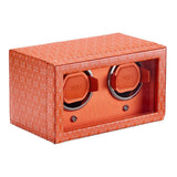 WOLF Signature Double Watch Winder Orange 770239