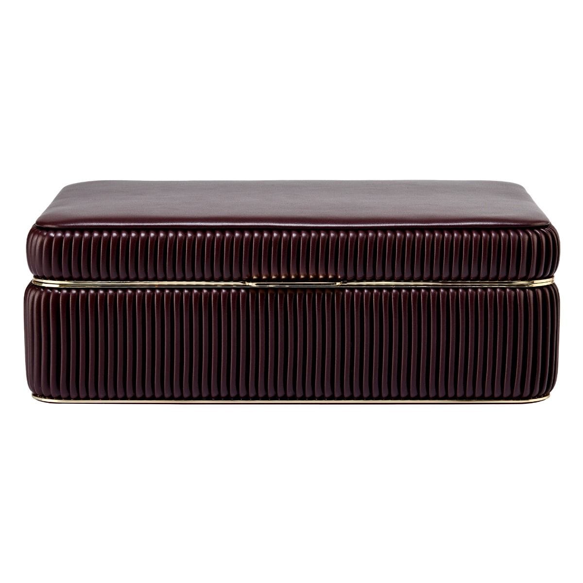 WOLF Bella Medium Jewellery Box Bordeaux 781026