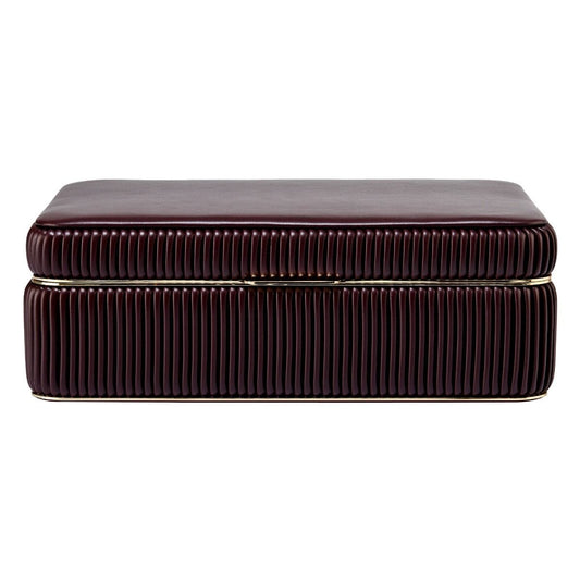WOLF Bella Medium Jewellery Box Bordeaux 781026