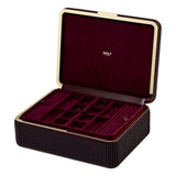 WOLF Bella Large Jewellery Box Bordeaux 781226