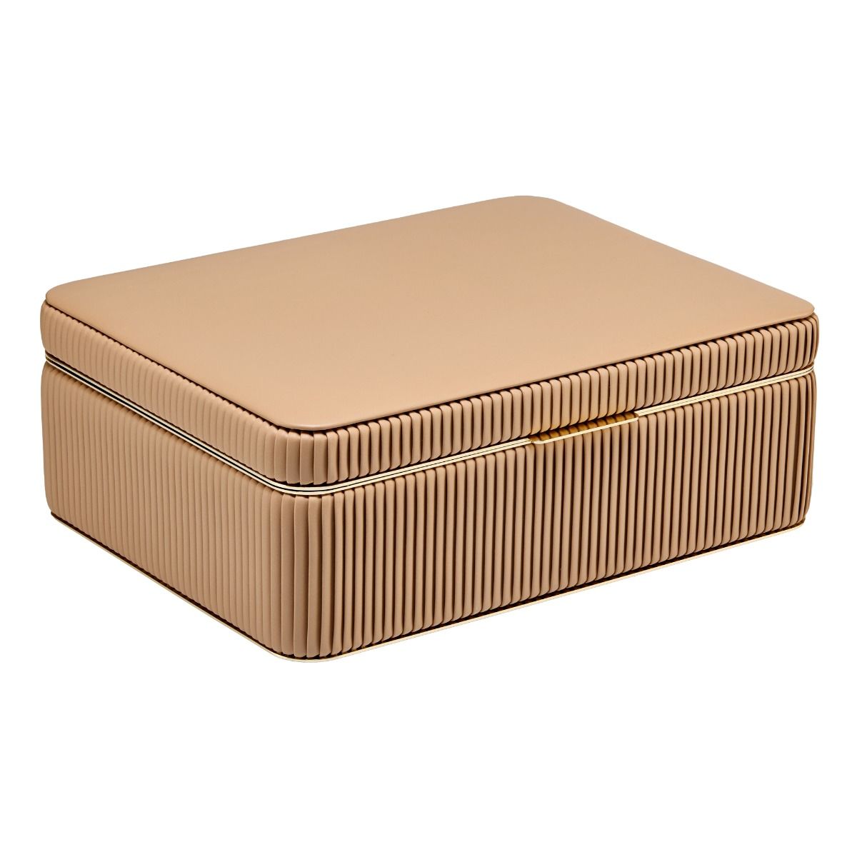 WOLF Bella Large Jewellery Box Mocha 781229