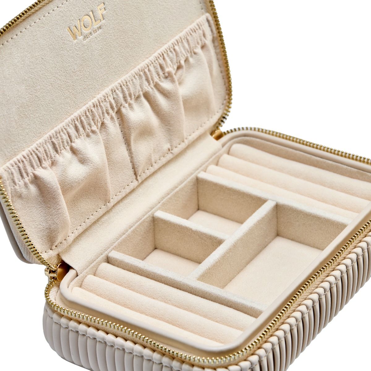 WOLF Bella Zip Case Bone 781353