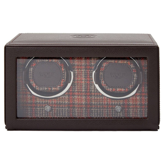 WOLF WM Brown Double Watch Winder 800700