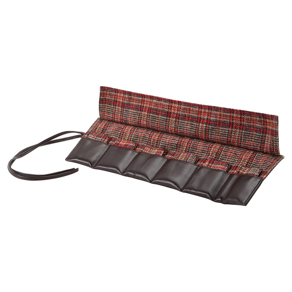 WOLF WM Brown Watch Roll Out With 6 Wraps 800706