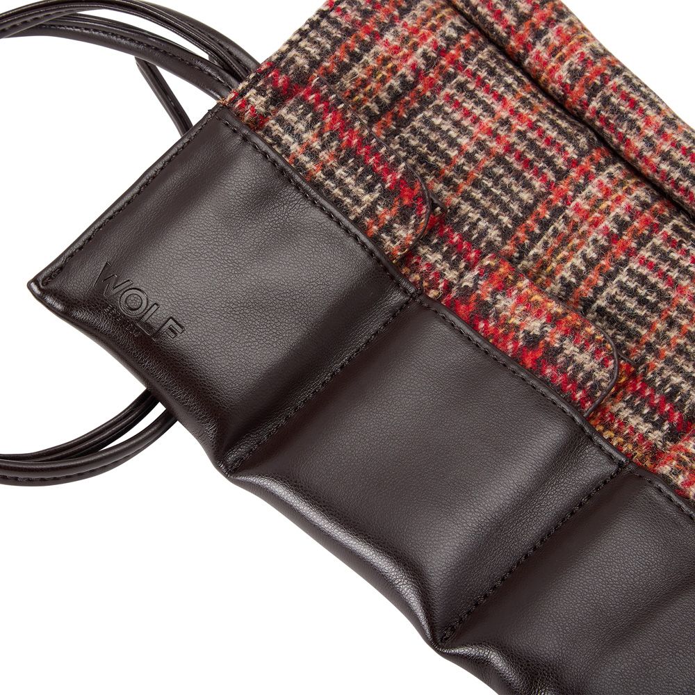 WOLF WM Brown Watch Roll Out With 6 Wraps 800706
