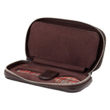 WOLF WM Brown 2 Piece Watch Zip-Case 800707
