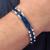Maserati Iconic Men's Stainless Steel Bracelet JM419ASC02