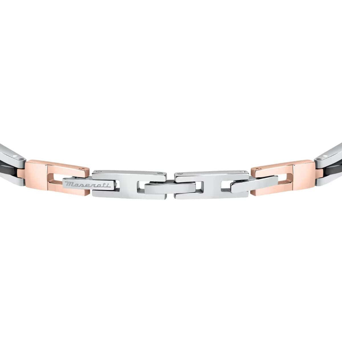 Maserati Ceramic Men's Stainless Steel Bracelet JM223ATZ19