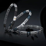Maserati Ceramic Men's Stainless Steel Bracelet JM223ATZ20