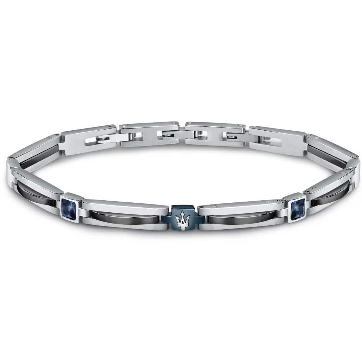 Maserati Ceramic Men's Stainless Steel Bracelet JM223ATZ20