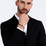 Maserati Ceramic Men's Steel-Ceramic Bracelet JM223ATZ22