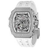 Tsar Bomba Elemental Skeleton 43mm Silver Skeleton Dial Men's Watch TB8208D-11